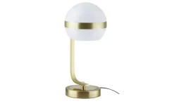 KHG LED-Tischleuchte, 1-flammig, messing-matt | messingfarben, matt