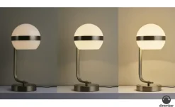 KHG LED-Tischleuchte, 1-flammig, Nickel-matt | matt
