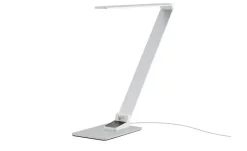 KHG LED-Tischleuchte, 1-flammig, silberfarben | Höffner