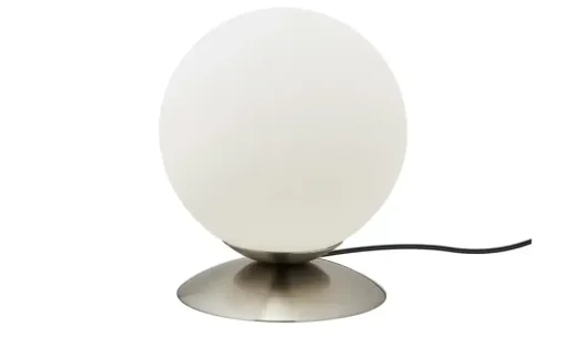KHG LED-Tischleuchte, Nickel matt | edelstahlfarben, matt, silberfarben