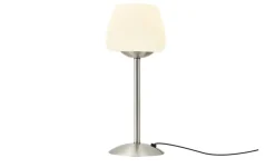 KHG LED-Tischleuchte, Nickel matt | matt, edelstahlfarben, silberfarben