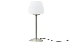 KHG LED-Tischleuchte, Nickel matt | matt, edelstahlfarben, silberfarben