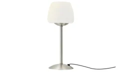 KHG LED-Tischleuchte, Nickel matt | matt, edelstahlfarben, silberfarben
