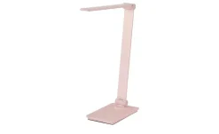 KHG LED-Tischleuchte, Pink mit Qi-Charger | Rosa, lackiert