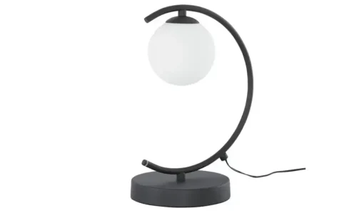 KHG LED-Tischleuchte, schwarz | Schwarz, matt | Höffner
