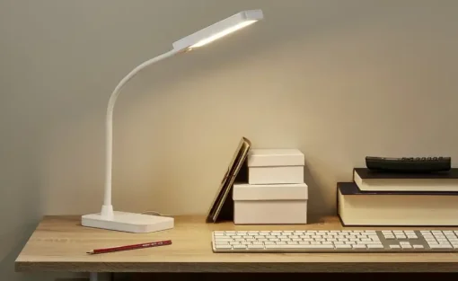 KHG LED-Tischleuchte, weiß | Möbel Höffner