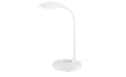 KHG LED-Tischleuchte,1-flammig, weiß | Weiß, lackiert