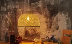 KHG Pendelleuchte, 1-flammig, Bambus | Möbel Höffner