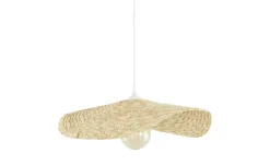 KHG Pendelleuchte, 1-flammig mit Strohschirm | Höffner