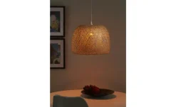 KHG Pendelleuchte, 1-flammig, Bambus-Schirm | Höffner
