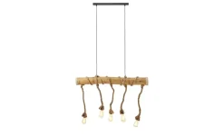 KHG Pendelleuchte, 5-flammig, Bambus | Möbel Höffner