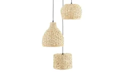 KHG Rattan-Pendelleuchte, 3-flammig | Möbel Höffner