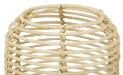 KHG Rattan-Tischleuchte, 1-flammig `Klein´  | 28,5 cm