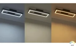 KHG Smart-Home Deckenleuchte, schwarz | Möbel Höffner