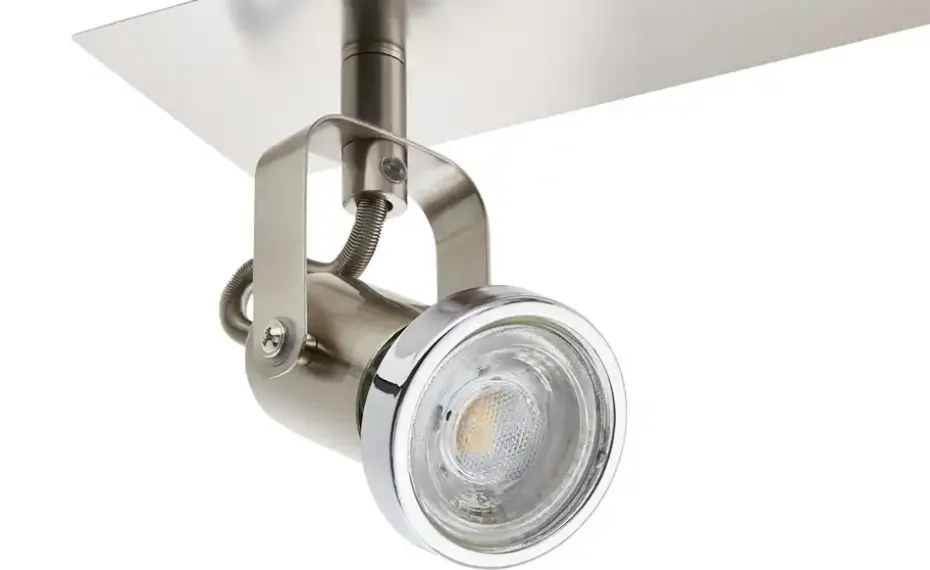 KHG Spot, 2-flammig, Nickel matt | Möbel Höffner