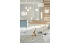 KHG Stehleuchte, 2-flammig, Bambus | Möbel Höffner