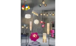 KHG Stehleuchte, 2-flammig, Bambus | Möbel Höffner