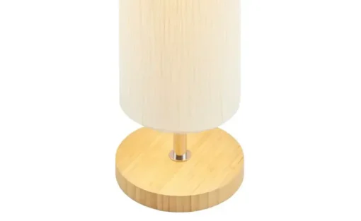 KHG Stehleuchte, 2-flammig, Holz/ Papier | Höffner
