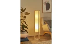 KHG Stehleuchte, 2-flammig, Kiefer-Gestell | Höffner