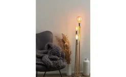 KHG Stehleuchte, 3-flammig, Seiloptik | Möbel Höffner