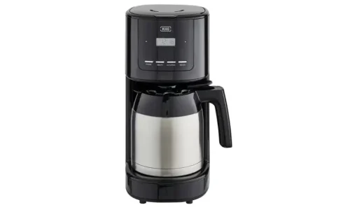 KHG Thermo-Kaffeeautomat TKA-182 (SE) | Schwarz, edelstahlfarben