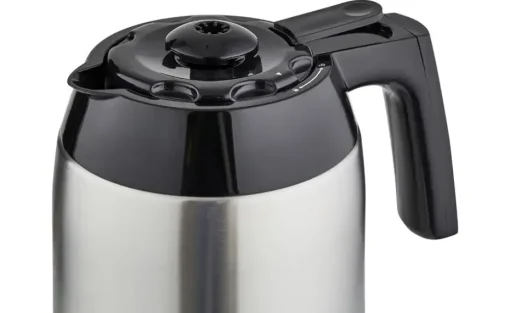 KHG Thermo-Kaffeeautomat TKA-182 (SE) | Schwarz, edelstahlfarben
