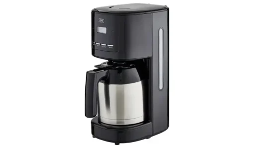 KHG Thermo-Kaffeeautomat TKA-182 (SE) | Schwarz, edelstahlfarben