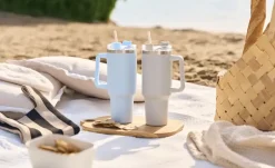 KHG To Go Becher | Rauchblau, Blau | Möbel Höffner