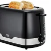 KHG Toaster TO-857 SE2 | Schwarz, silberfarben