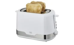 KHG Toaster TO-857 WE2 | Weiß, silberfarben | Höffner
