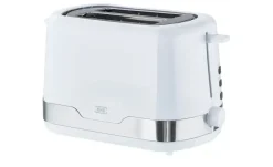 KHG Toaster TO-857 WE2 | Weiß, silberfarben | Höffner