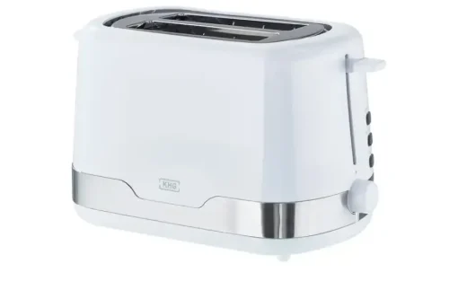 KHG Toaster TO-857 WE2 | Weiß, silberfarben | Höffner