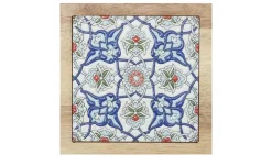 KHG Topfuntersetzer | Blau, Weiß | Möbel Höffner