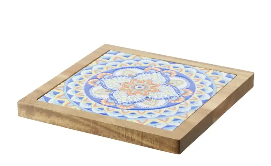 KHG Topfuntersetzer | Blau, Gelb | Möbel Höffner