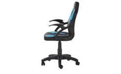 Kinder Gaming Chair newbie_b | Schwarz, Blau | Höffner