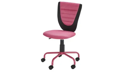 Kinder- und Jugenddrehstuhl Ante | Pink, Schwarz