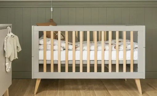 Kinderbett Swing | 70x140 cm, Grau | Möbel Höffner