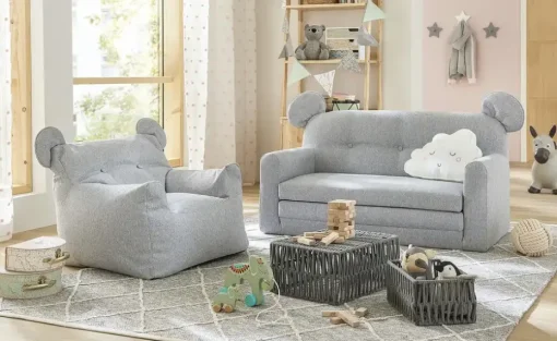 Kinderschlafsofa mit Ohren Puschel | Möbel Höffner