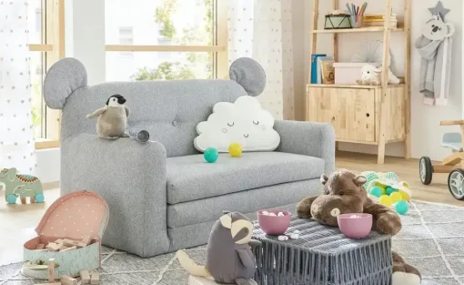 Kinderschlafsofa mit Ohren Puschel | Möbel Höffner