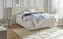 Kings and Queens Boxspringbett Fjell | Beige, 160 cm