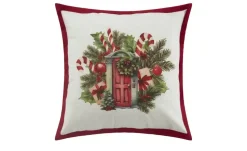 Kissen Weihnachtskranz | Möbel Höffner