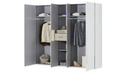 Kleiderschrank Barth | 225 cm | Möbel Höffner