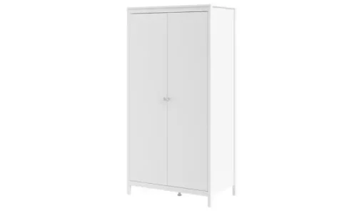 Kleiderschrank Madron | Weiß, 102 cm | Möbel Höffner