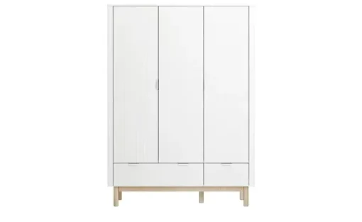 Kleiderschrank Miloo | Weiß | Möbel Höffner