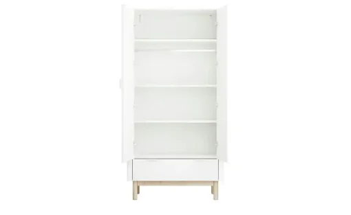 Kleiderschrank Miloo | Weiß | Möbel Höffner