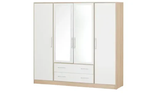 Kleiderschrank mit Spiegeltüren Smallridge | Höffner