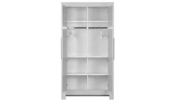 Kleiderschrank Smilla | 2 Stück, Grau | Möbel Höffner