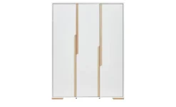 Kleiderschrank Soe | 145,5 cm, Buche, Weiß | Höffner