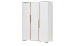 Kleiderschrank Soe | 145,5 cm, Buche, Weiß | Höffner