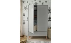 Kleiderschrank Swing | Grau, 2 Stück | Möbel Höffner